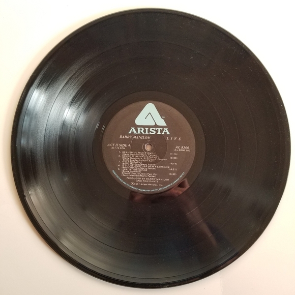 Barry Manilow Live Album Vinyl 2 Disc Lp Record Set ⏺3/$40+Free Shipping🚚 - Picture 6 of 17